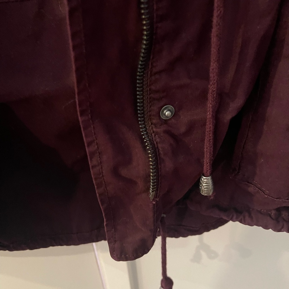 Buffalo Women's Burgundy Jacket size M - Picture 2 of 5